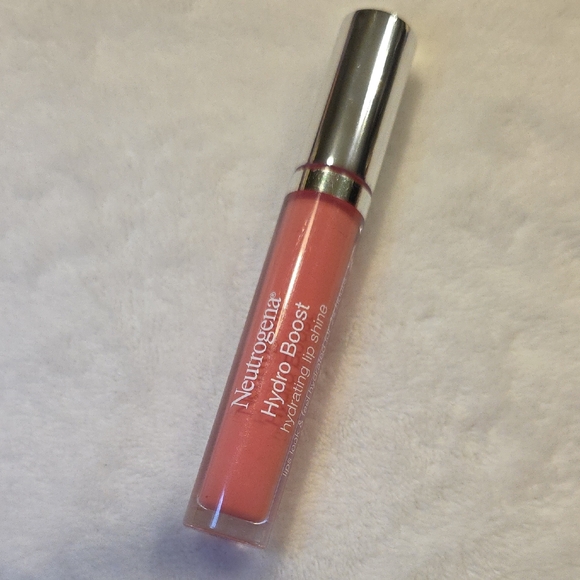 New~ Neutrogena Hydro Boost Hydrating Lip Shine - Pink Sorbet - Picture 1 of 12